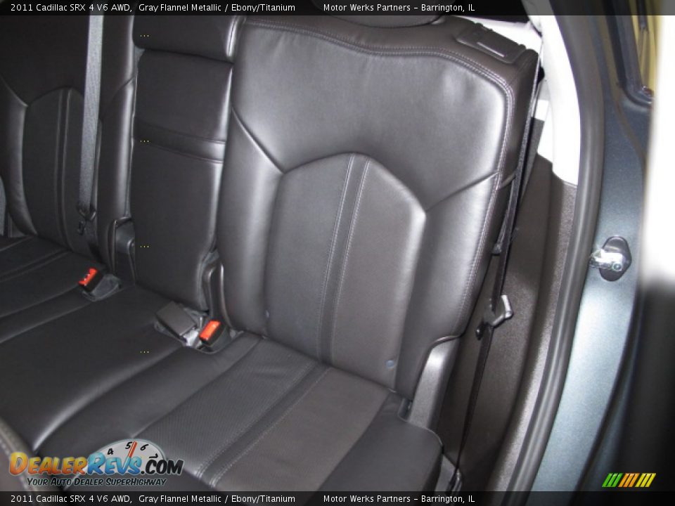 2011 Cadillac SRX 4 V6 AWD Gray Flannel Metallic / Ebony/Titanium Photo #18