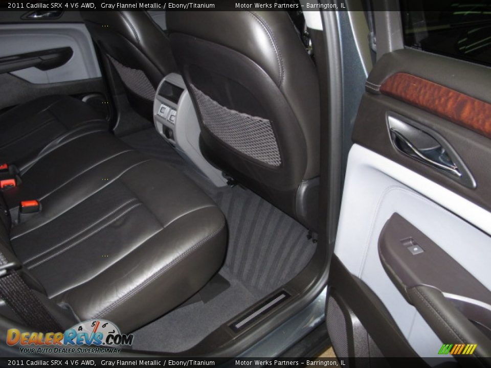 2011 Cadillac SRX 4 V6 AWD Gray Flannel Metallic / Ebony/Titanium Photo #19