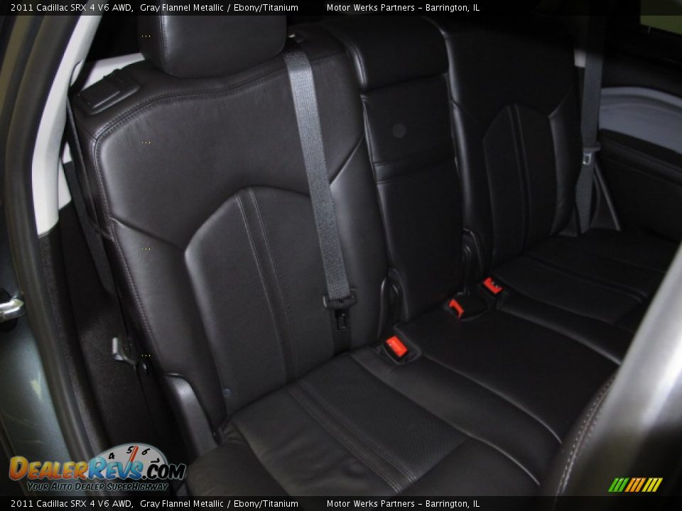 2011 Cadillac SRX 4 V6 AWD Gray Flannel Metallic / Ebony/Titanium Photo #20