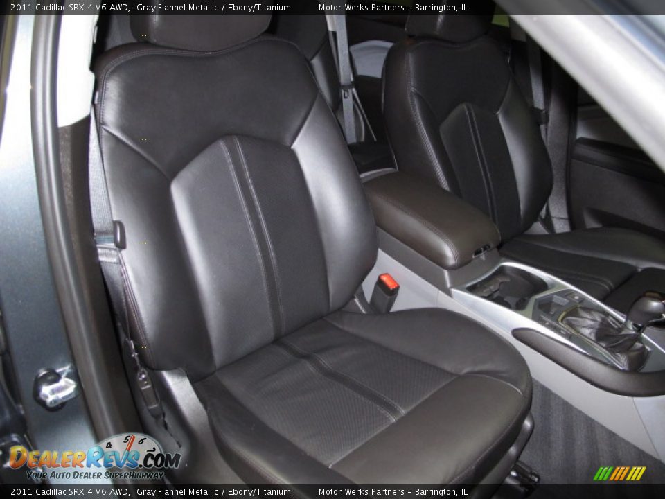 2011 Cadillac SRX 4 V6 AWD Gray Flannel Metallic / Ebony/Titanium Photo #22