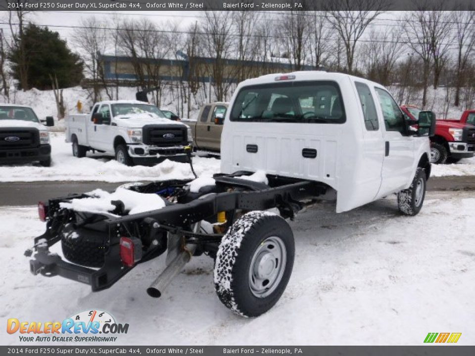 Oxford White 2014 Ford F250 Super Duty XL SuperCab 4x4 Photo #8