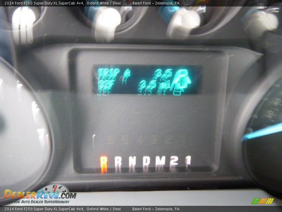 2014 Ford F250 Super Duty XL SuperCab 4x4 Oxford White / Steel Photo #19