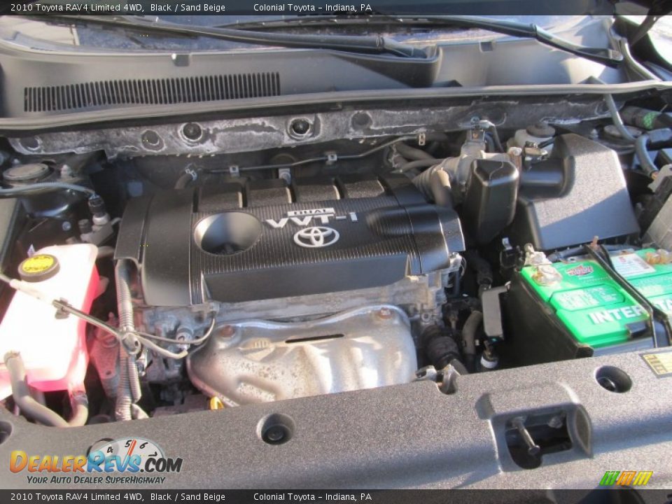 2010 Toyota RAV4 Limited 4WD Black / Sand Beige Photo #10