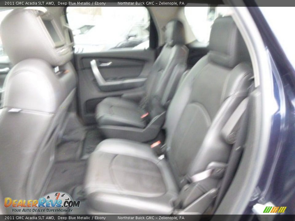2011 GMC Acadia SLT AWD Deep Blue Metallic / Ebony Photo #12