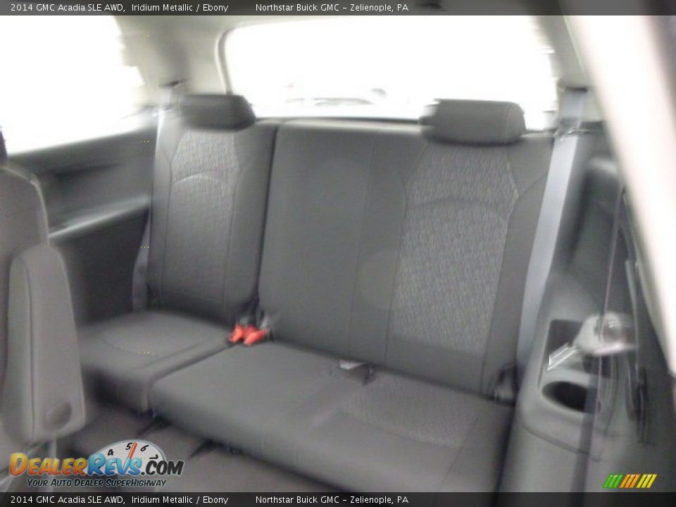 2014 GMC Acadia SLE AWD Iridium Metallic / Ebony Photo #14