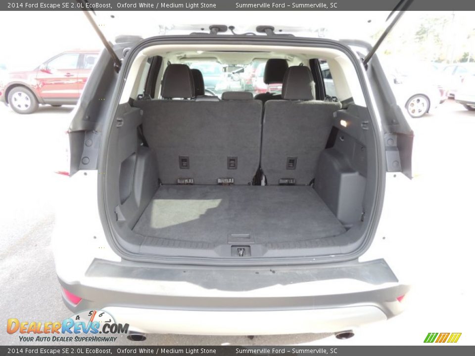 2014 Ford Escape SE 2.0L EcoBoost Oxford White / Medium Light Stone Photo #15