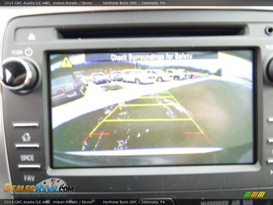 2014 GMC Acadia SLE AWD Iridium Metallic / Ebony Photo #19