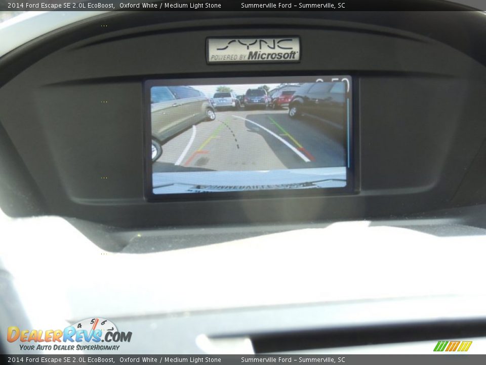 2014 Ford Escape SE 2.0L EcoBoost Oxford White / Medium Light Stone Photo #22