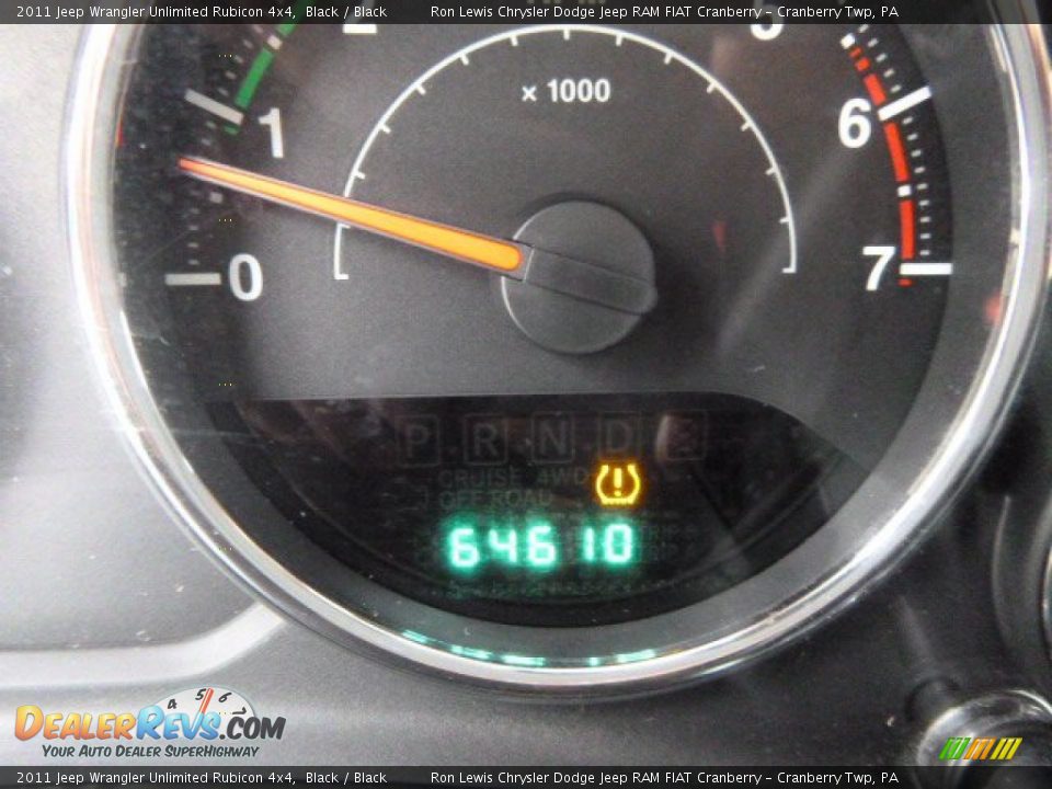 2011 Jeep Wrangler Unlimited Rubicon 4x4 Black / Black Photo #19