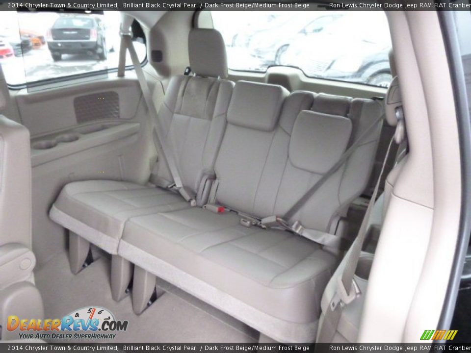 2014 Chrysler Town & Country Limited Brilliant Black Crystal Pearl / Dark Frost Beige/Medium Frost Beige Photo #13