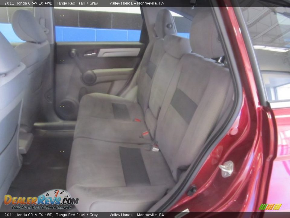 2011 Honda CR-V EX 4WD Tango Red Pearl / Gray Photo #10
