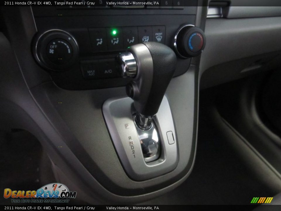 2011 Honda CR-V EX 4WD Tango Red Pearl / Gray Photo #13
