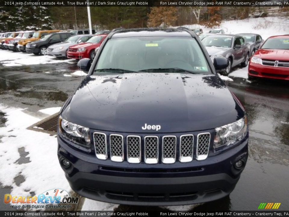 2014 Jeep Compass Latitude 4x4 True Blue Pearl / Dark Slate Gray/Light Pebble Photo #3