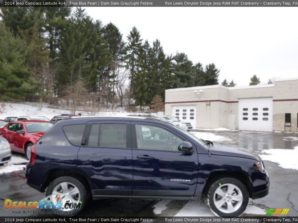 2014 Jeep Compass Latitude 4x4 True Blue Pearl / Dark Slate Gray/Light Pebble Photo #5