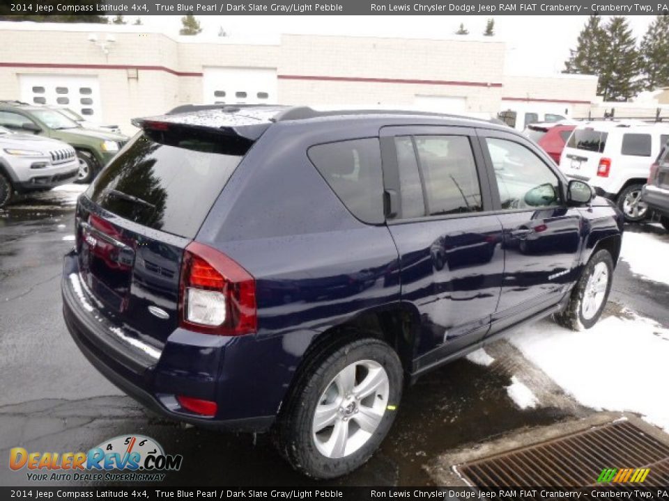 2014 Jeep Compass Latitude 4x4 True Blue Pearl / Dark Slate Gray/Light Pebble Photo #6