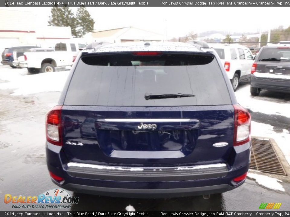 2014 Jeep Compass Latitude 4x4 True Blue Pearl / Dark Slate Gray/Light Pebble Photo #7