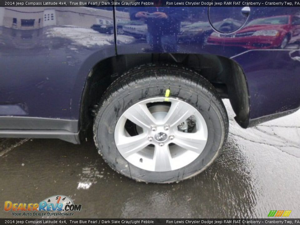2014 Jeep Compass Latitude 4x4 True Blue Pearl / Dark Slate Gray/Light Pebble Photo #9