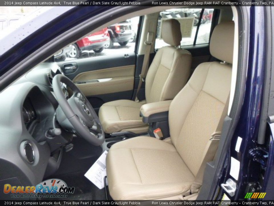 2014 Jeep Compass Latitude 4x4 True Blue Pearl / Dark Slate Gray/Light Pebble Photo #10