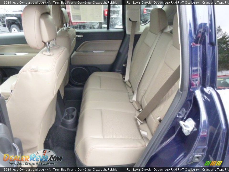2014 Jeep Compass Latitude 4x4 True Blue Pearl / Dark Slate Gray/Light Pebble Photo #12