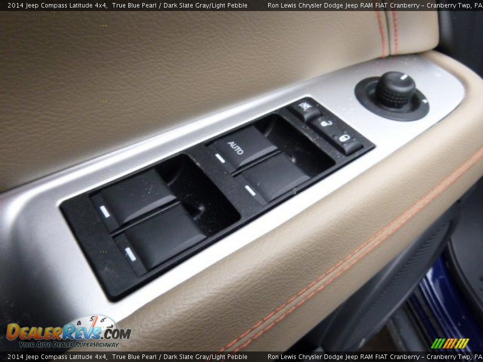 2014 Jeep Compass Latitude 4x4 True Blue Pearl / Dark Slate Gray/Light Pebble Photo #15