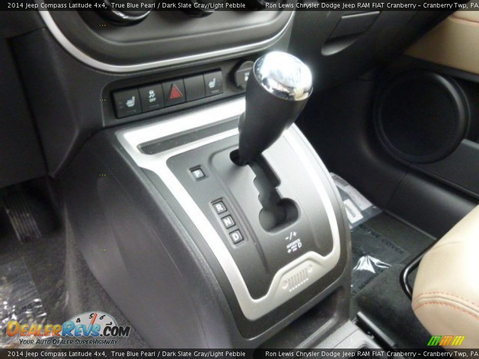 2014 Jeep Compass Latitude 4x4 True Blue Pearl / Dark Slate Gray/Light Pebble Photo #17