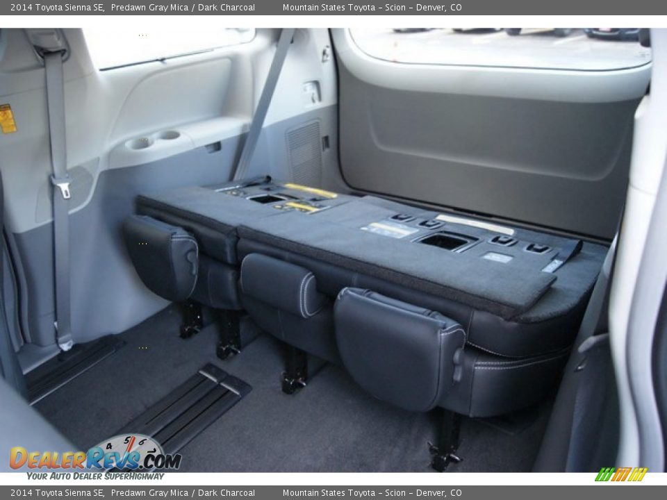 Rear Seat of 2014 Toyota Sienna SE Photo #8