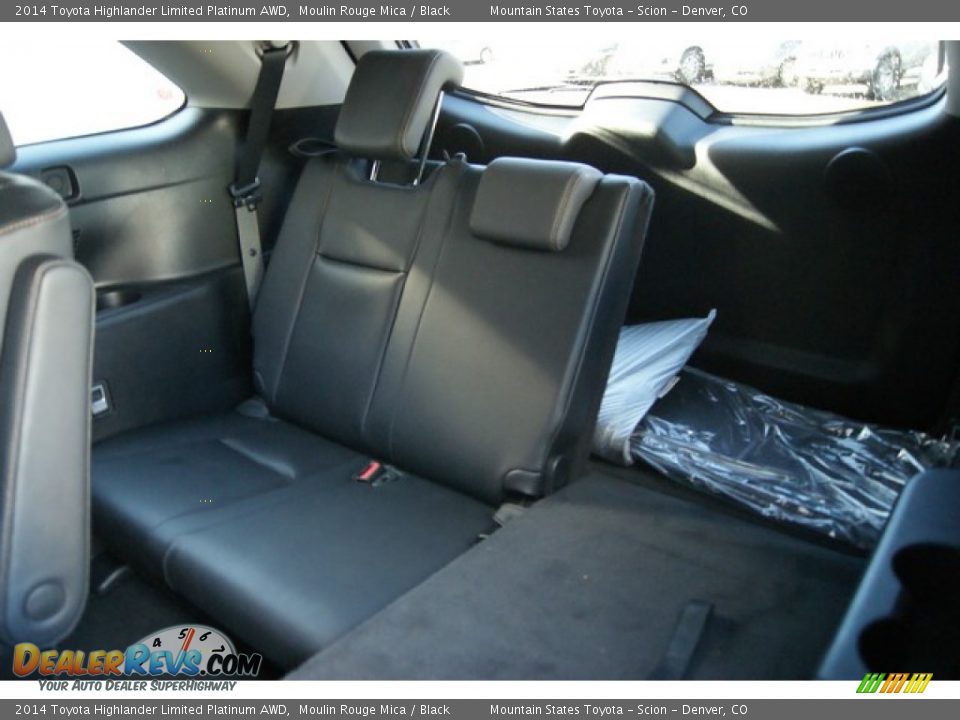 2014 Toyota Highlander Limited Platinum AWD Moulin Rouge Mica / Black Photo #9