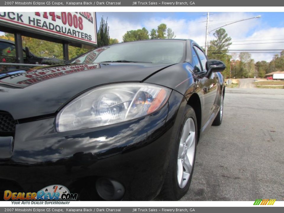 2007 Mitsubishi Eclipse GS Coupe Kalapana Black / Dark Charcoal Photo #2