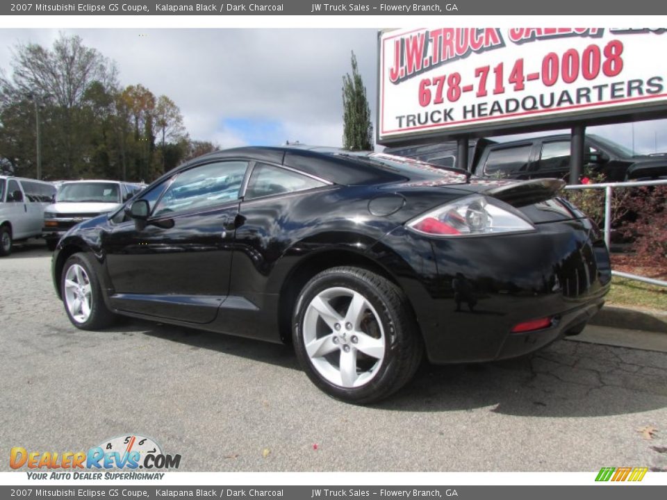 2007 Mitsubishi Eclipse GS Coupe Kalapana Black / Dark Charcoal Photo #5