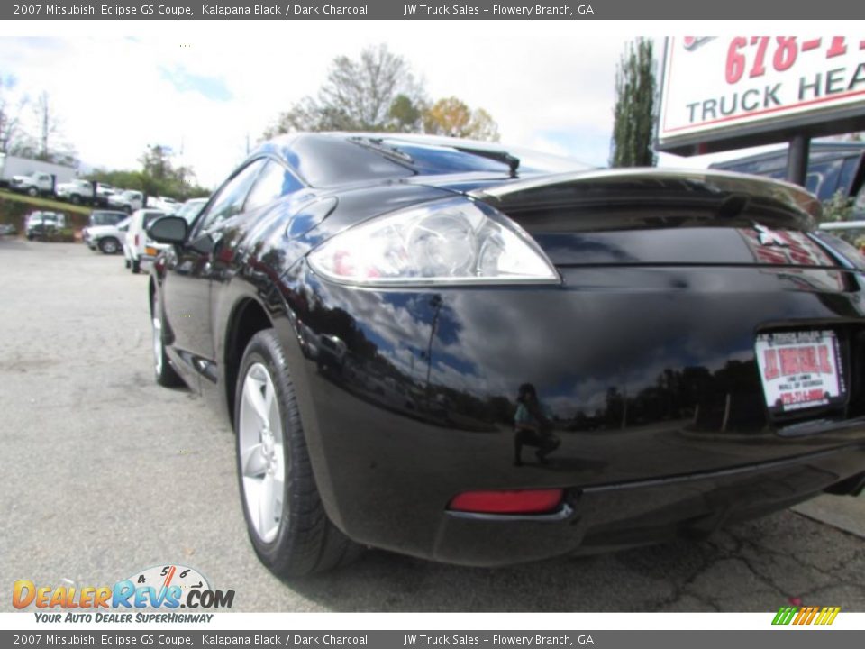 2007 Mitsubishi Eclipse GS Coupe Kalapana Black / Dark Charcoal Photo #6