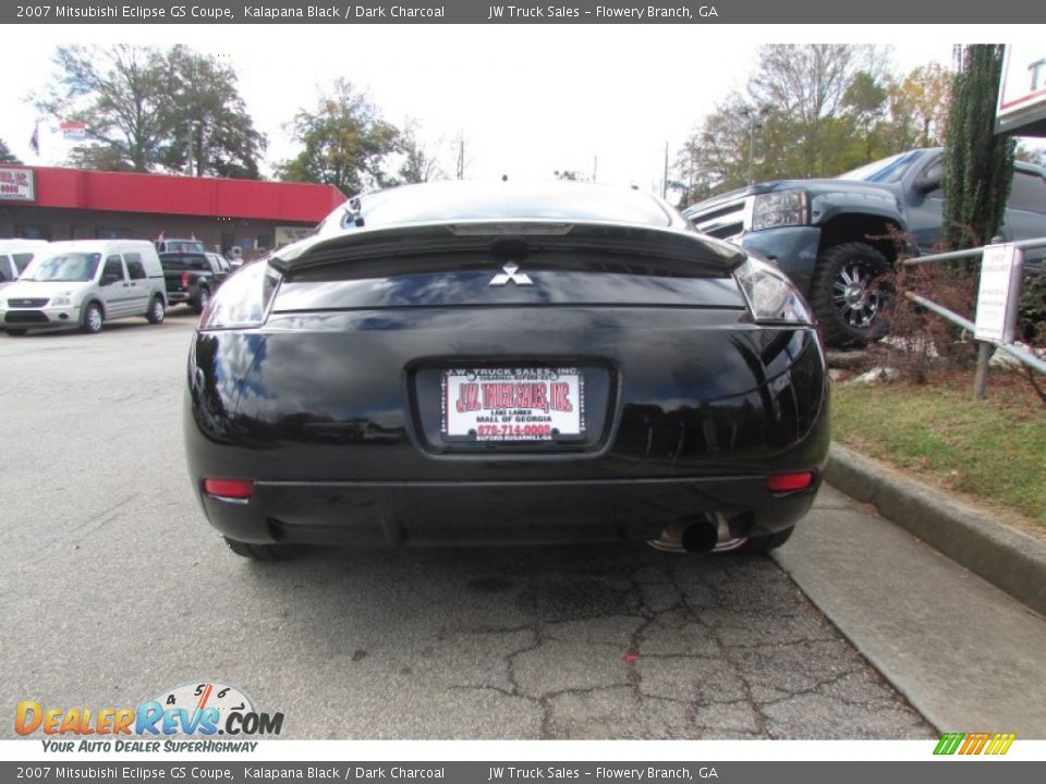 2007 Mitsubishi Eclipse GS Coupe Kalapana Black / Dark Charcoal Photo #7