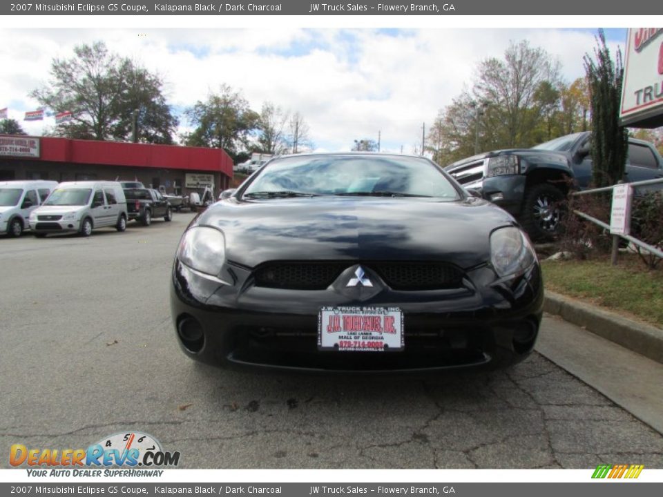 2007 Mitsubishi Eclipse GS Coupe Kalapana Black / Dark Charcoal Photo #13