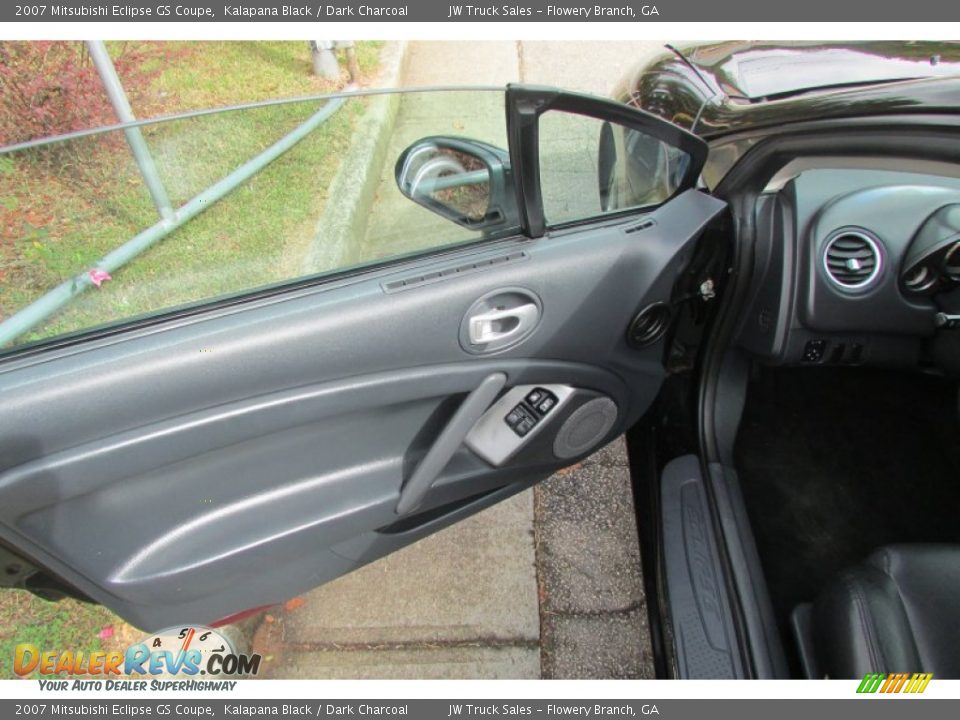 2007 Mitsubishi Eclipse GS Coupe Kalapana Black / Dark Charcoal Photo #14