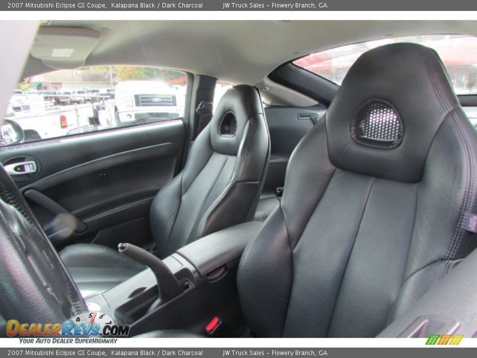 2007 Mitsubishi Eclipse GS Coupe Kalapana Black / Dark Charcoal Photo #16