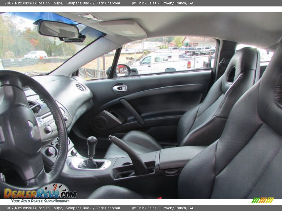 2007 Mitsubishi Eclipse GS Coupe Kalapana Black / Dark Charcoal Photo #17