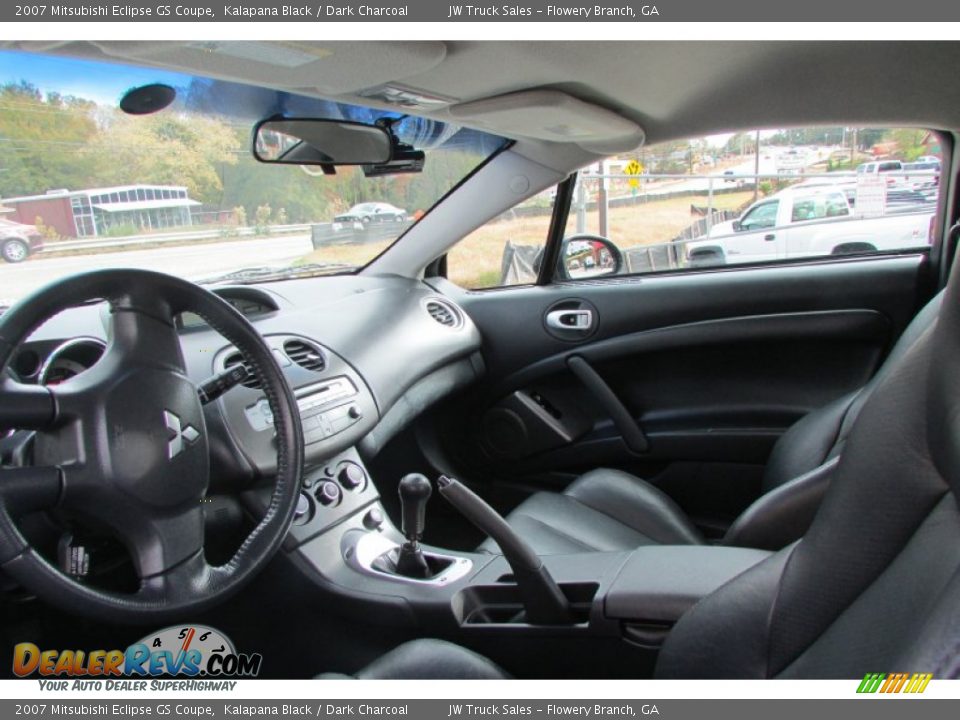 2007 Mitsubishi Eclipse GS Coupe Kalapana Black / Dark Charcoal Photo #18