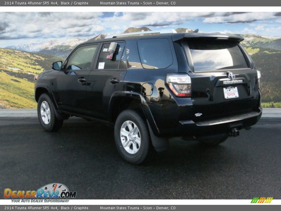 2014 Toyota 4Runner SR5 4x4 Black / Graphite Photo #3