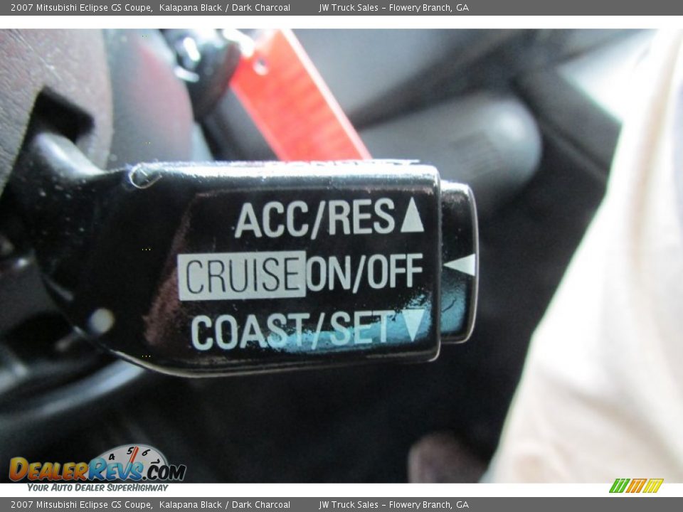2007 Mitsubishi Eclipse GS Coupe Kalapana Black / Dark Charcoal Photo #25