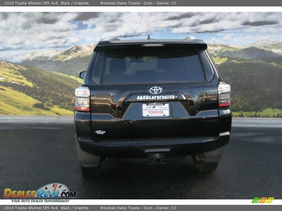 2014 Toyota 4Runner SR5 4x4 Black / Graphite Photo #4