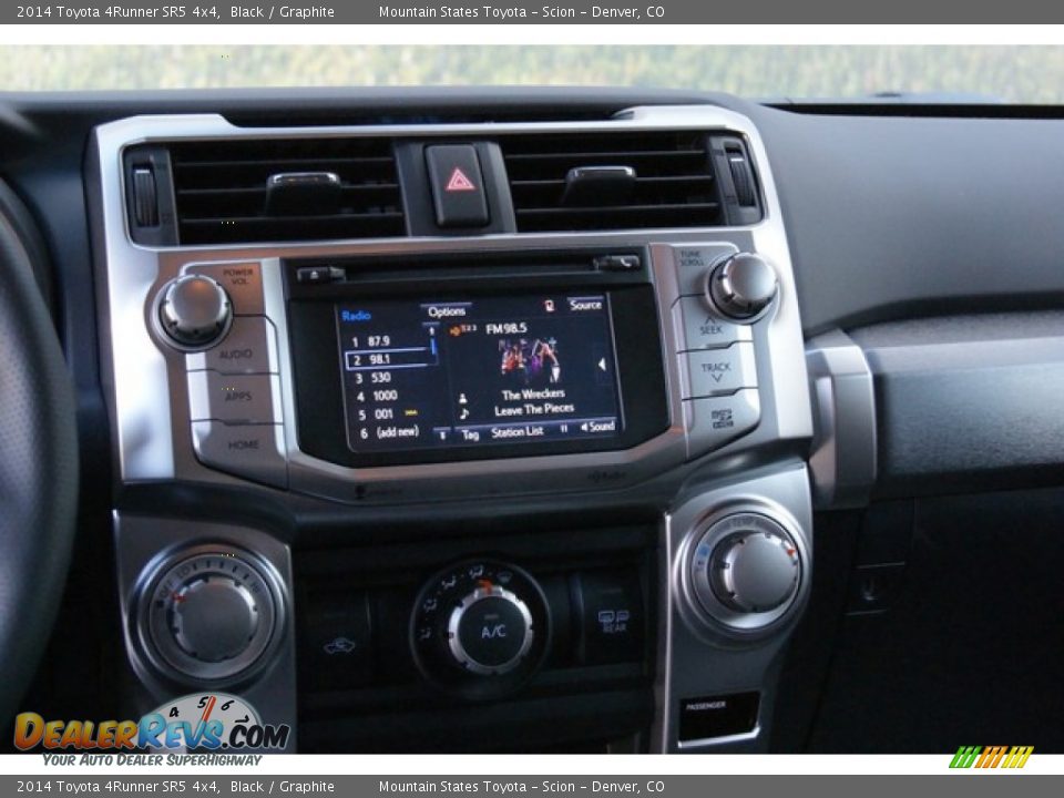 2014 Toyota 4Runner SR5 4x4 Black / Graphite Photo #6