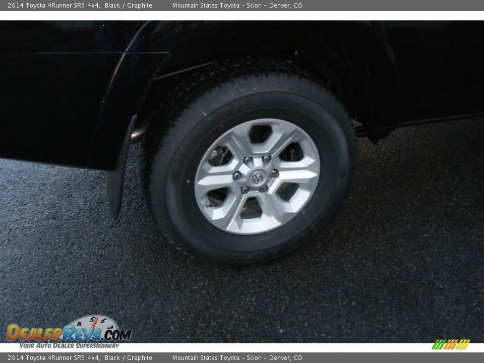 2014 Toyota 4Runner SR5 4x4 Black / Graphite Photo #9