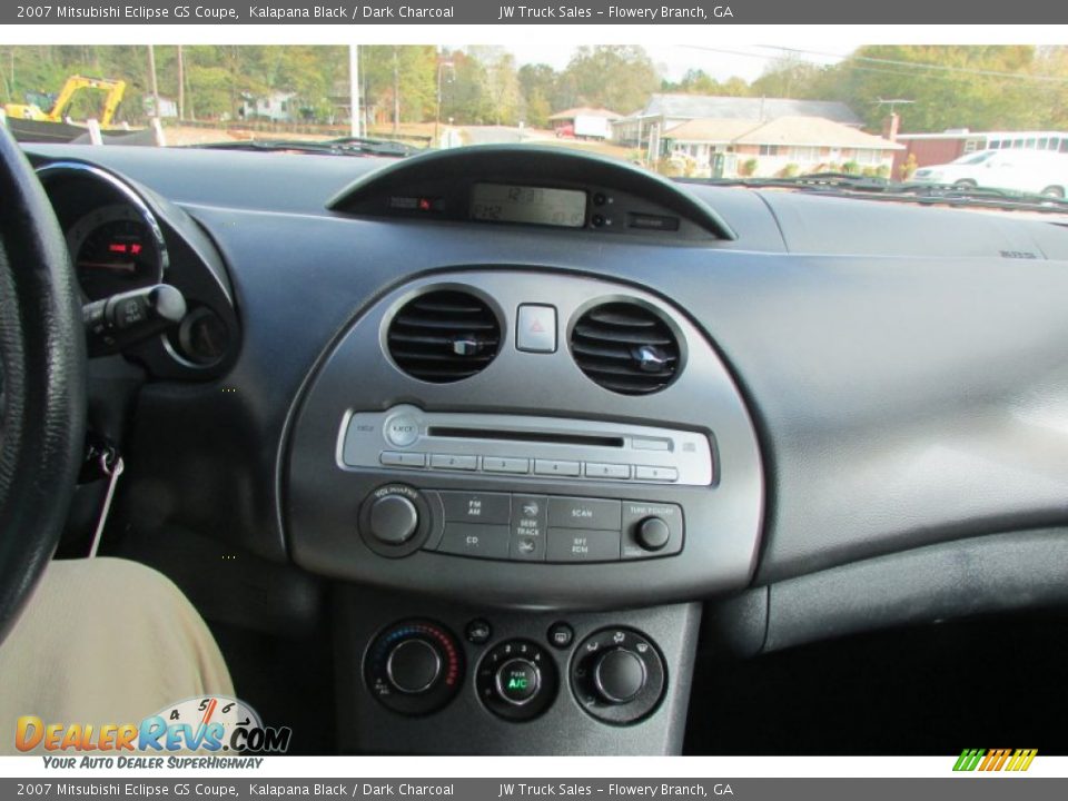 2007 Mitsubishi Eclipse GS Coupe Kalapana Black / Dark Charcoal Photo #26