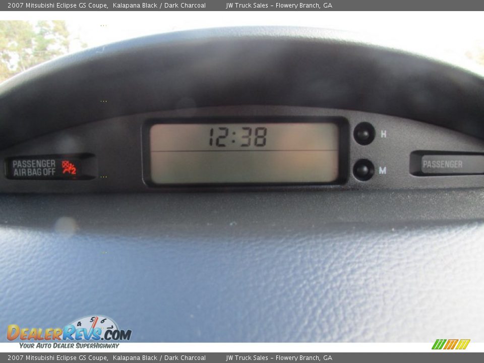 2007 Mitsubishi Eclipse GS Coupe Kalapana Black / Dark Charcoal Photo #27