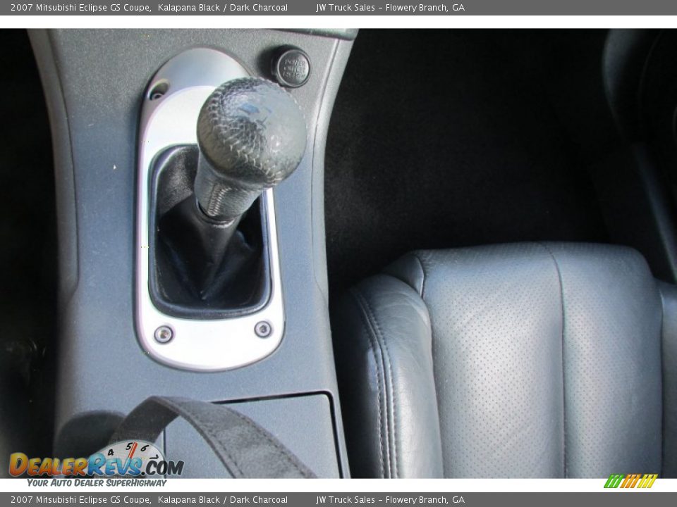 2007 Mitsubishi Eclipse GS Coupe Kalapana Black / Dark Charcoal Photo #30
