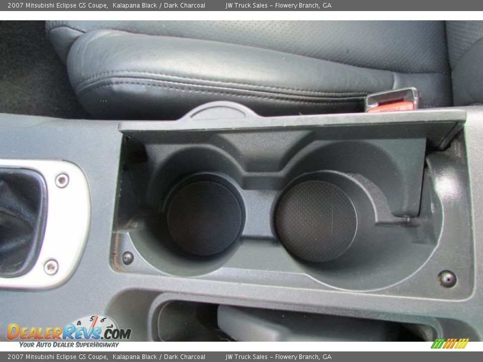 2007 Mitsubishi Eclipse GS Coupe Kalapana Black / Dark Charcoal Photo #31