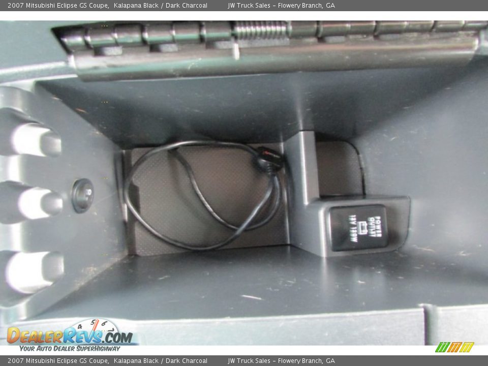 2007 Mitsubishi Eclipse GS Coupe Kalapana Black / Dark Charcoal Photo #32