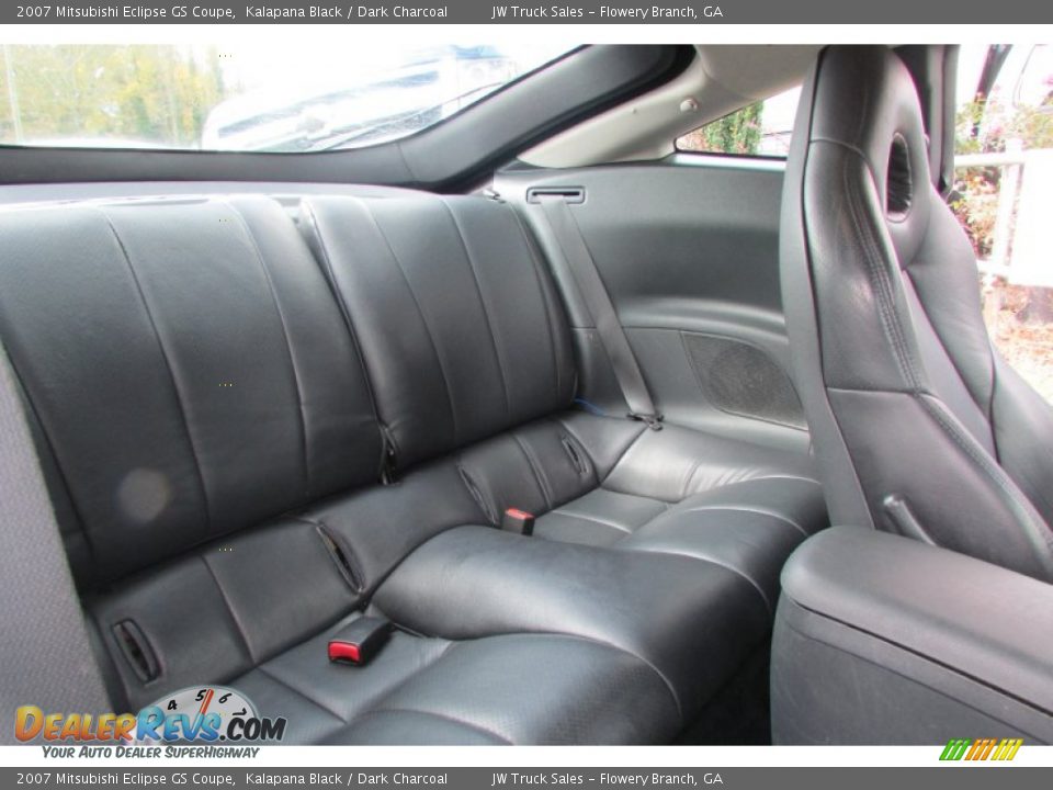 2007 Mitsubishi Eclipse GS Coupe Kalapana Black / Dark Charcoal Photo #34