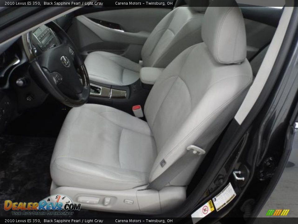 Front Seat of 2010 Lexus ES 350 Photo #7