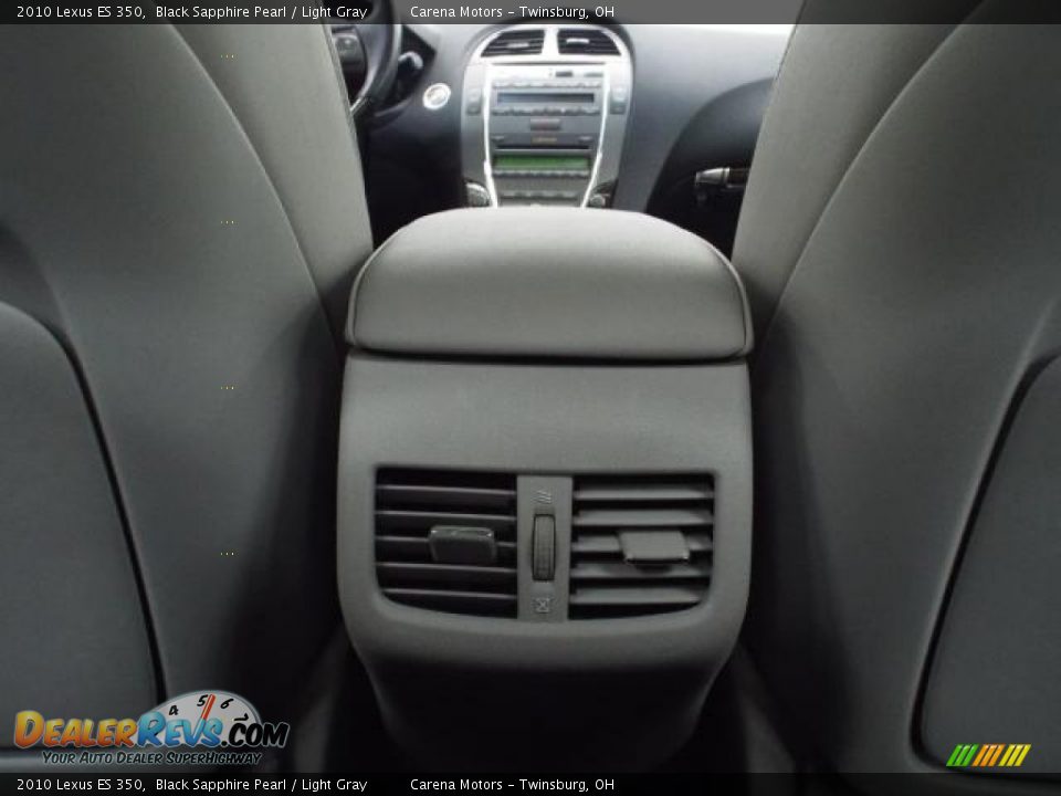 2010 Lexus ES 350 Black Sapphire Pearl / Light Gray Photo #21