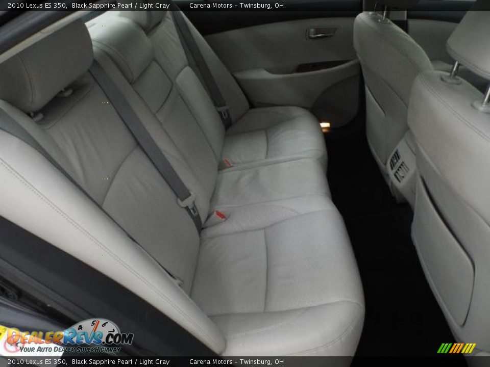 Rear Seat of 2010 Lexus ES 350 Photo #23